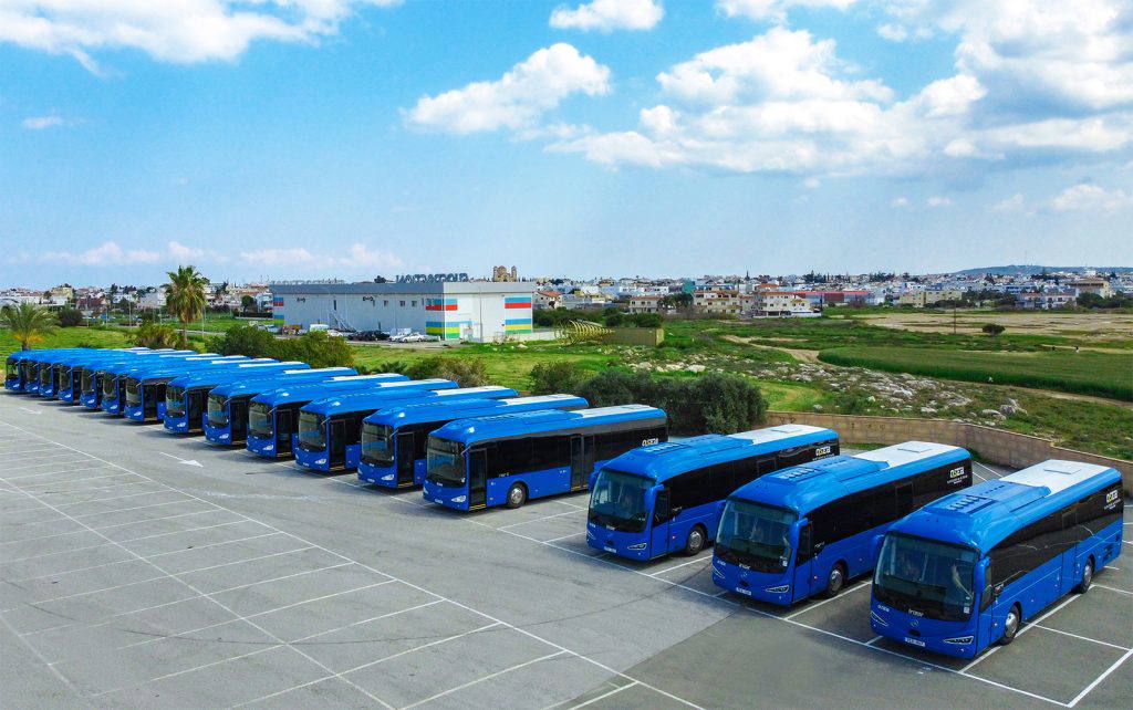 Első alkalommal szállított helyközi buszokat Ciprusra az Irizar