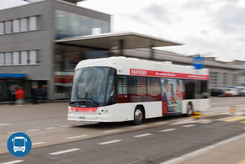 Megérkezett Grenchenbe a Hess elektromos tesztbusza