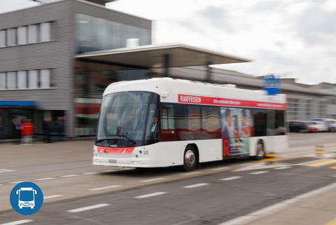 Megérkezett Grenchenbe a Hess elektromos tesztbusza