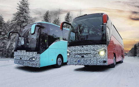 Ráncfelvarrást kapnak a ComfortClass és TopClass sorozatú Setra turistabuszok