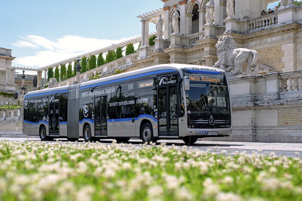 Ismét csuklós eCitarót tesztel a Volánbusz