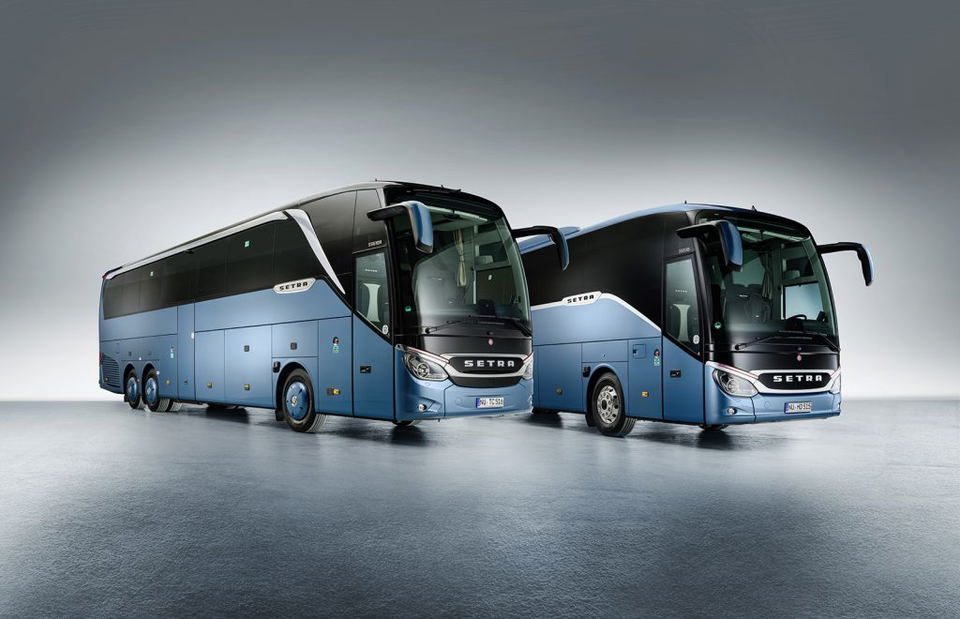Megújulnak a Setra ComfortClass és TopClass sorozatú turistabuszai