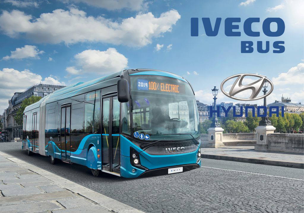 A Hyundai HTWO technológiájával szereli fel hidrogénbuszait az Iveco Bus
