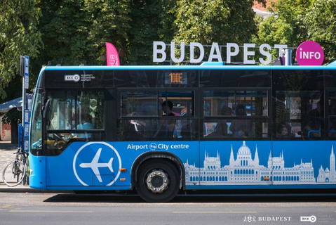 Augusztustól éjjel-nappal jár a BKK repülőtéri 100E gyorsjárata