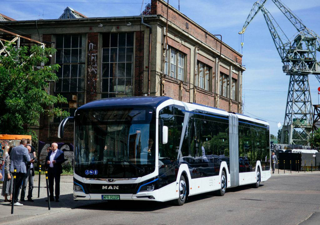 Tizennyolc elektromos MAN Lion’s City-t vásárol Gdańsk