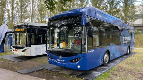 Az InnoTranson debütált a Škoda Group hidrogénbusza