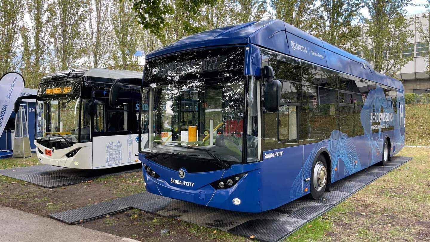 Az InnoTranson debütált a Škoda Group hidrogénbusza