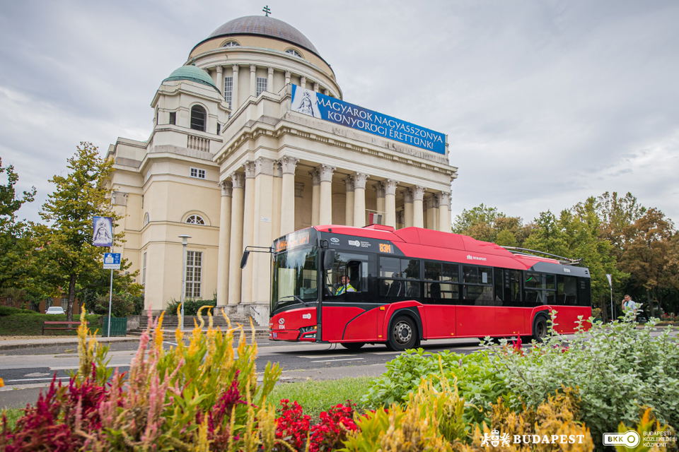 Hosszabb útvonalon, a Fővám tértől a Népligetig jár hétfőtől a 83-as trolibusz