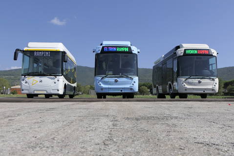 Európa egyik első hidrogénhajtású midibuszával jelentkezik a Rampini