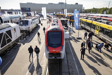 Rengeteg látogatót vonzott a berlini InnoTrans 2022 kiállítás