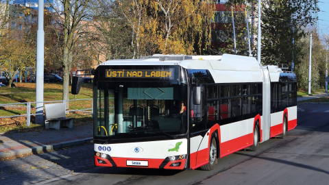 A Škoda nyerte Ústí nad Labem 33 darabos trolitenderét