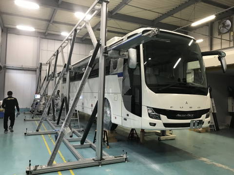 Karosszérianyomtató és buszfelújító üzletággal bővít a Mitsubishi Fuso