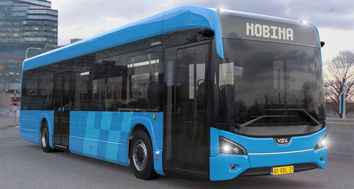 A Nobina közvetítésével jutnak el Svédországba az új VDL Citea első példányai