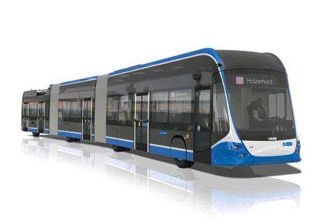 Hess lighTram trolibuszokkal újítja meg troliparkját Zürich