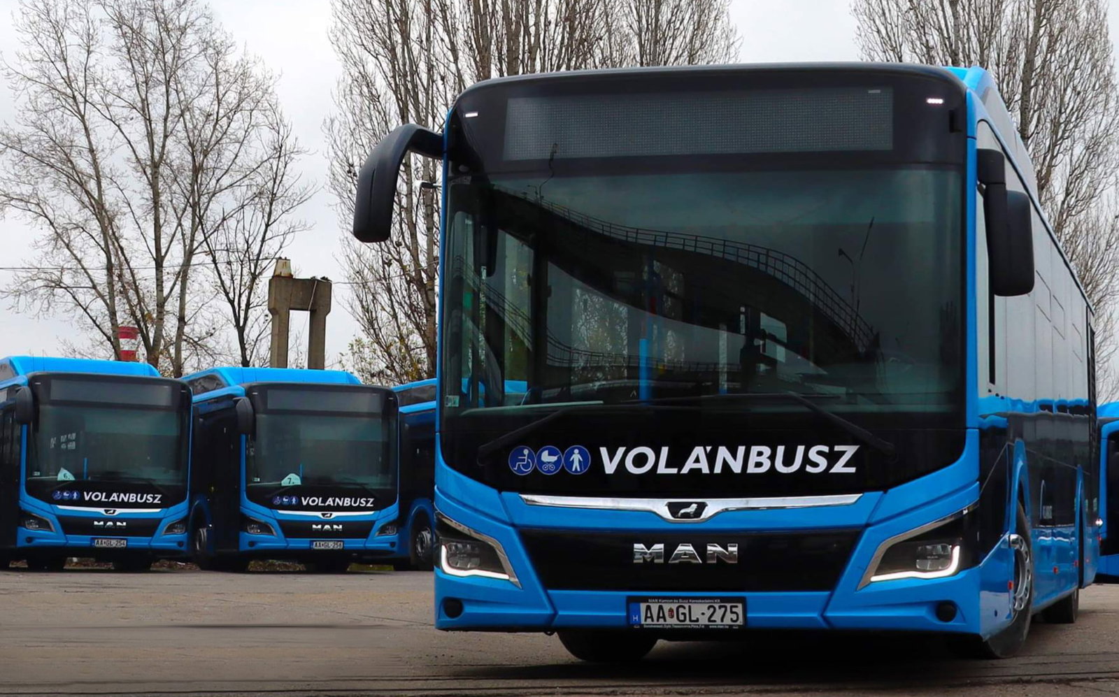 Még az év végéig átveszi 164 darabos gázüzemű MAN-flottáját a Volánbusz