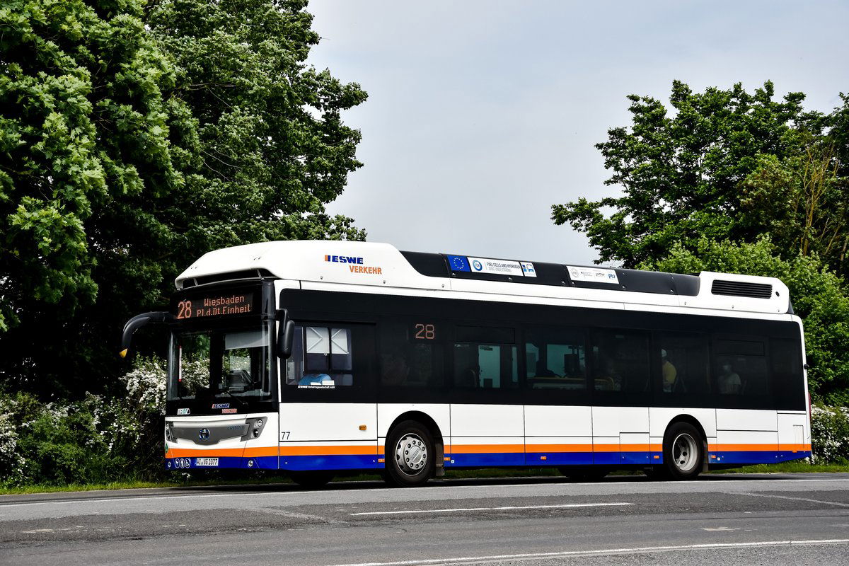 Egy év után megszabadul hidrogénhajtású buszaitól Wiesbaden