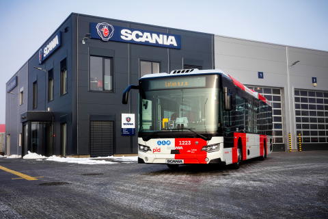 Szolgálatra kész az első csehországi rendeltetésű Scania Citywide LE