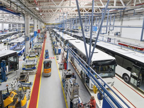 Rekordot döntött 2022-ben az Iveco Bus cseh gyárának éves termelése