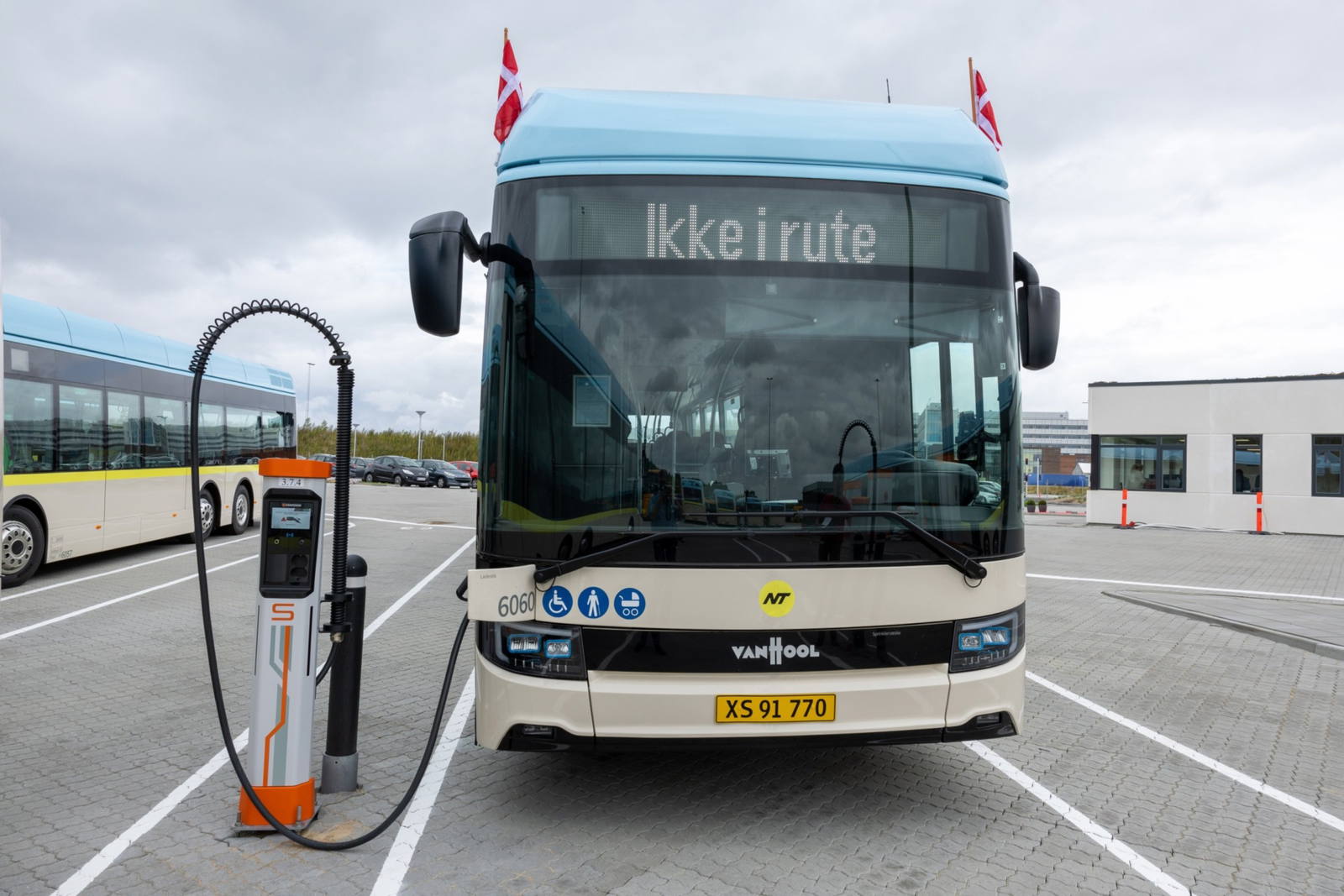 Elkészült Skandinávia legnagyobb e-busz töltőállomása