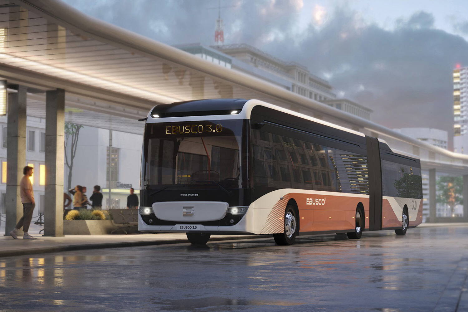Közel 1500 villanybuszra kapott megrendelést tavaly az Ebusco