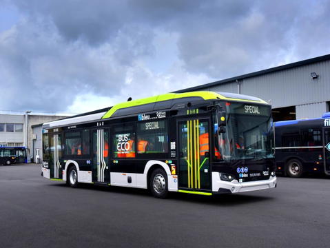 Negyvenöt gázüzemű Scania Citywide áll forgalomba a franciaországi Tours környékén