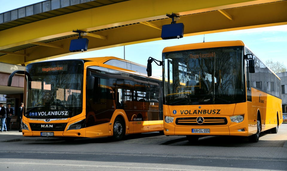 Zalában is forgalomba állnak a Volánbusz vadonatúj gázüzemű buszai