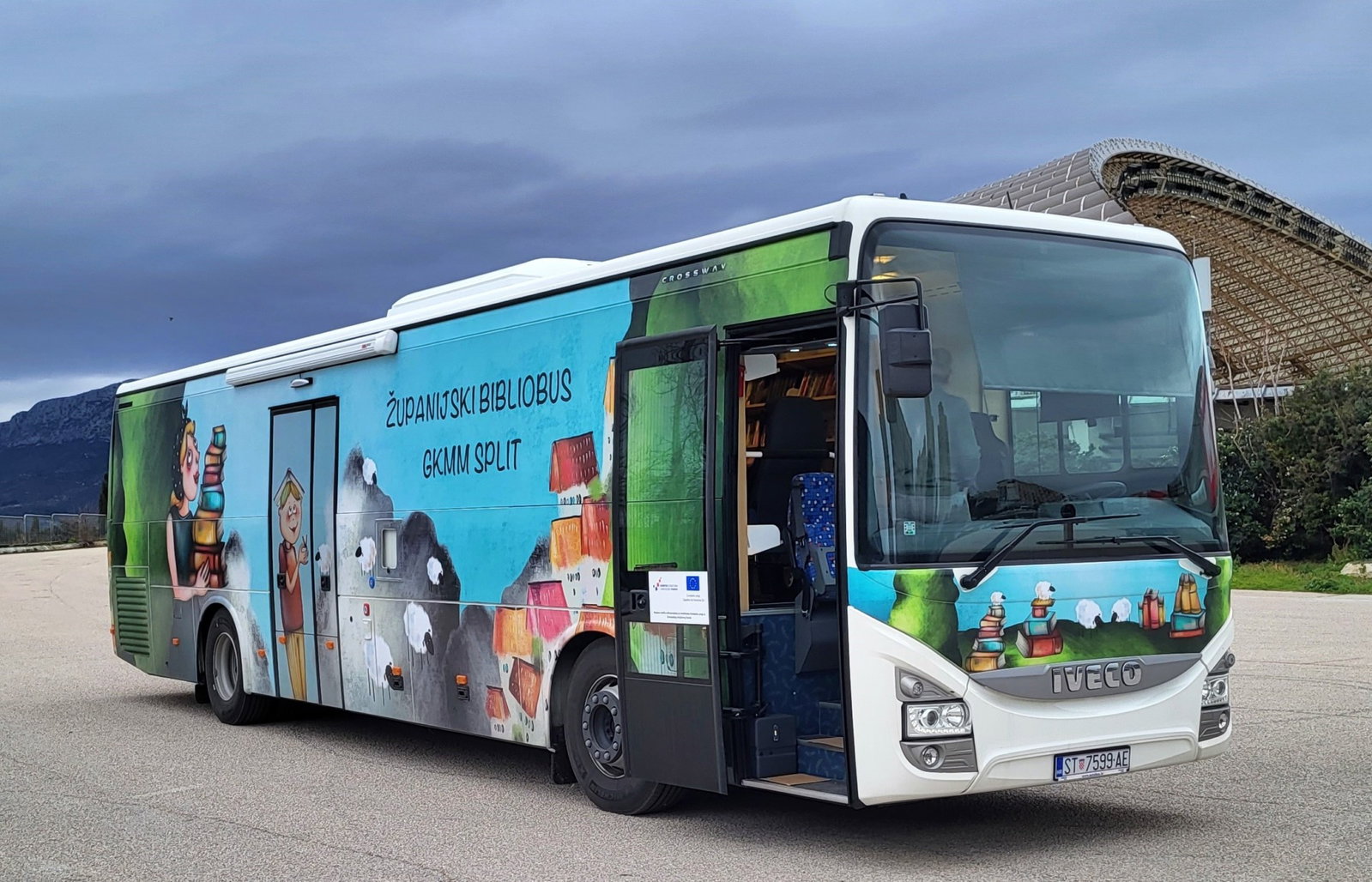 Könyvtárbuszokat szállít Horvátországba az Iveco Bus