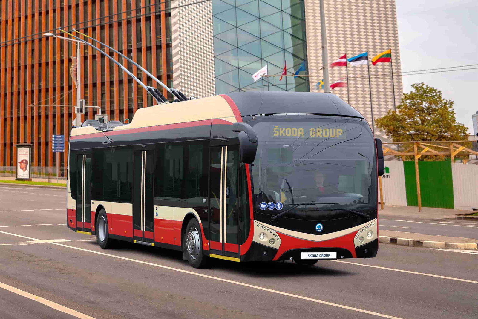 Kilencvenegy SOR karosszeriás 32 Tr trolibuszt szállíthat a Škoda Group Vilniusba
