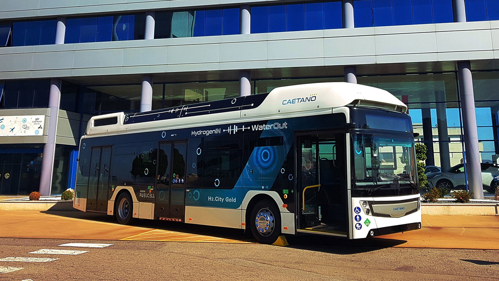 Ismét egy jelentős darabszámú megrendelés futott be a CaetanoBus hidrogénbuszára