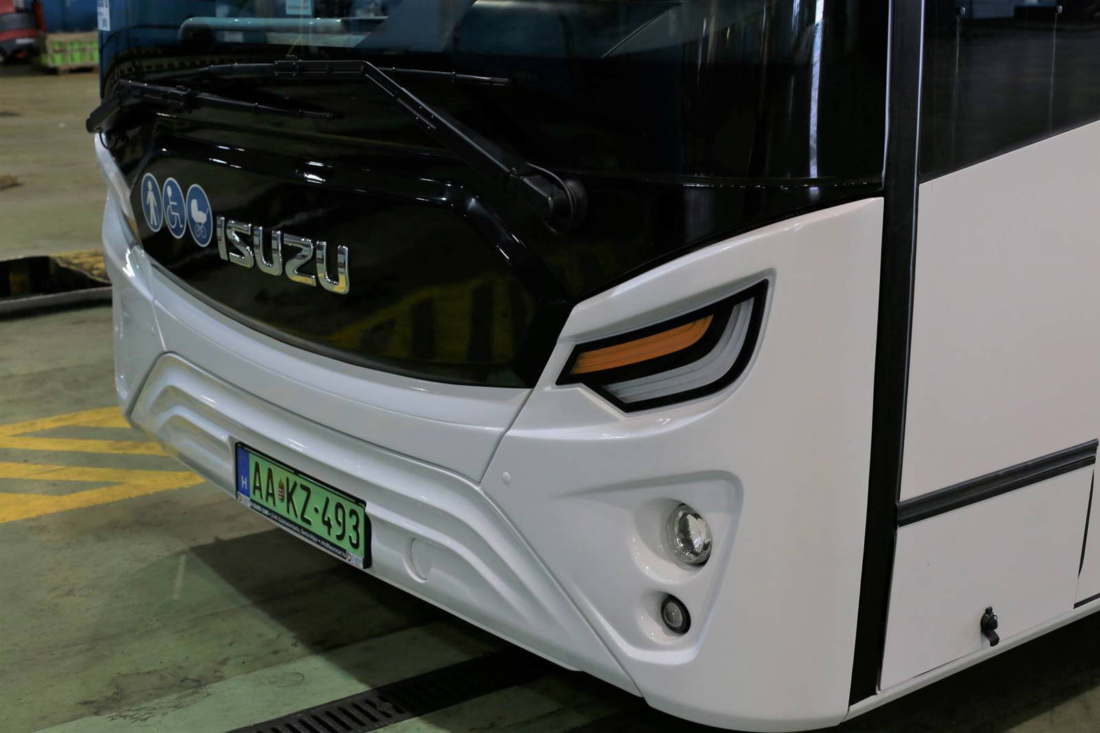 Isuzu NovoCiti VOLT elektromos midibuszt próbál ki a BKV
