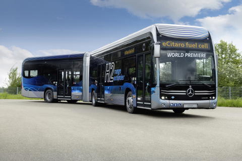 A barcelonai UITP kongresszuson mutatkozik be a Mercedes-Benz eCitaro fuel cell