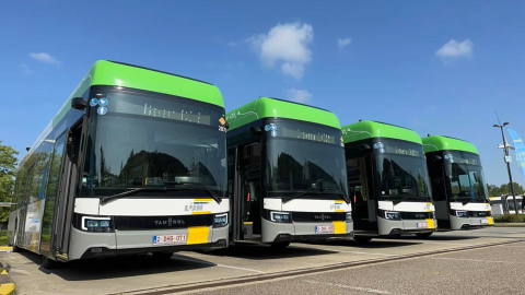Van Hool villanybuszokat állít forgalomba a flamand De Lijn