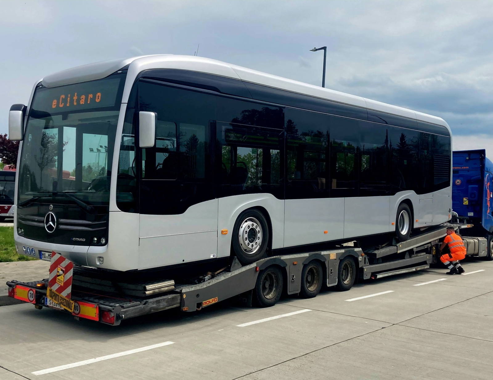 Ismét egy Mercedes-Benz eCitaro tesztbusz turnézik hazánkban