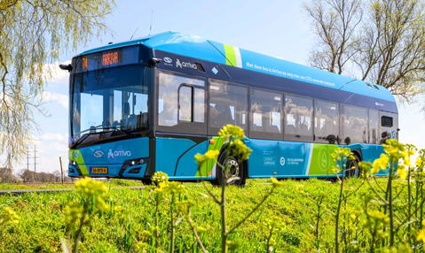 Másfél éves késéssel állnak forgalomba az Arriva Nederland Solaris hidrogénbuszai