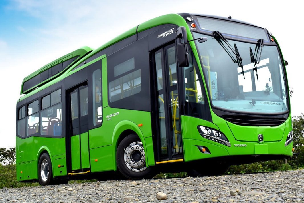 Apró villanybuszt mutatott be Volvo BZL alvázon a Busscar