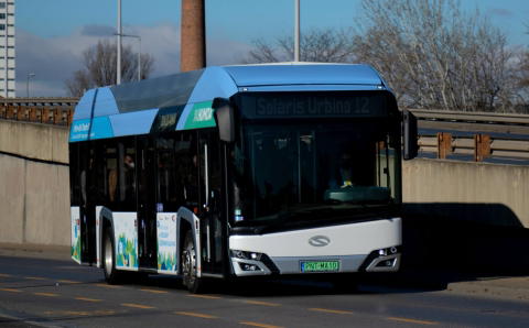 Hidrogénbuszok beszerzésére írt ki tendert a HUMDA