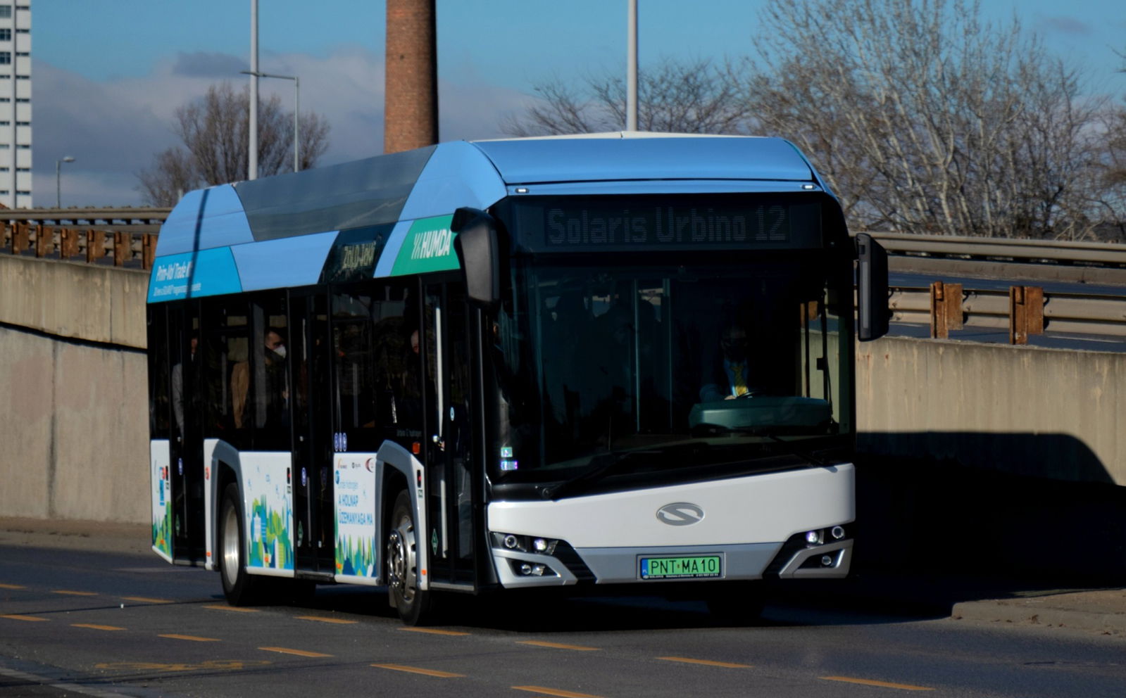 Hidrogénbuszok beszerzésére írt ki tendert a HUMDA