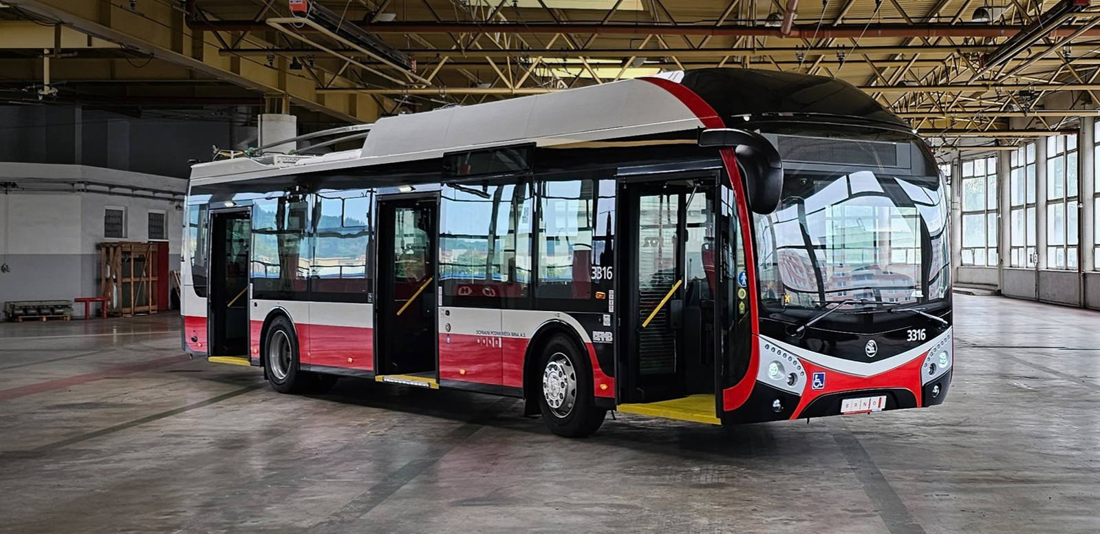 Škoda-SOR trolibuszok állnak forgalomba Brnóban