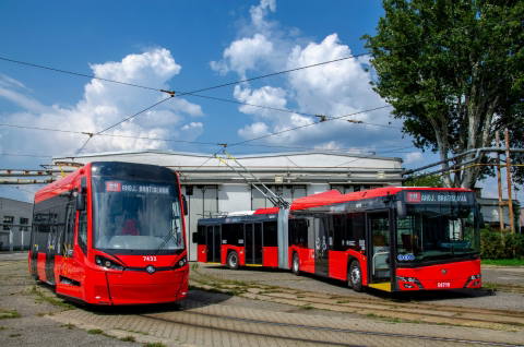 Pozsonyban bemutatták a DPB flottájának két legújabb tagját
