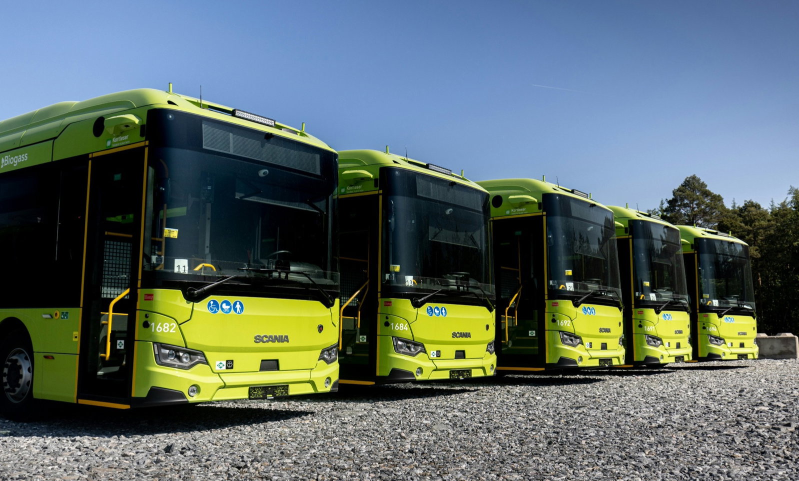 Egy gázbusz-flotta részeként a Nobinához került a 10 000. lengyel gyártású Scania autóbusz