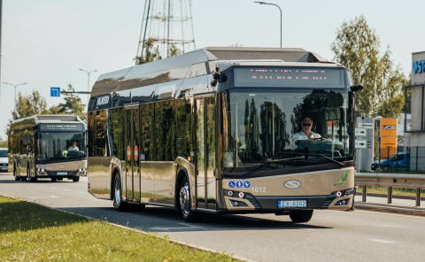 Elektromos Urbinókat szállított a Solaris Lettországba