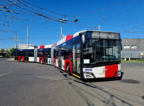 Bemutatta a Škoda az első prágai Solaris-Škoda Trollino 24-est