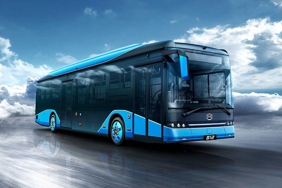 A Busworld Europe 2023 kiállításon mutatkozik be Európában a BYD új villanybusza