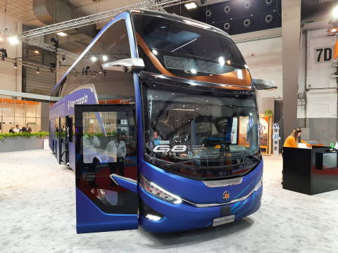 Busworld Europe 2023: fejedelmi kényelem a Marcopolo luxusbuszának fedélzetén