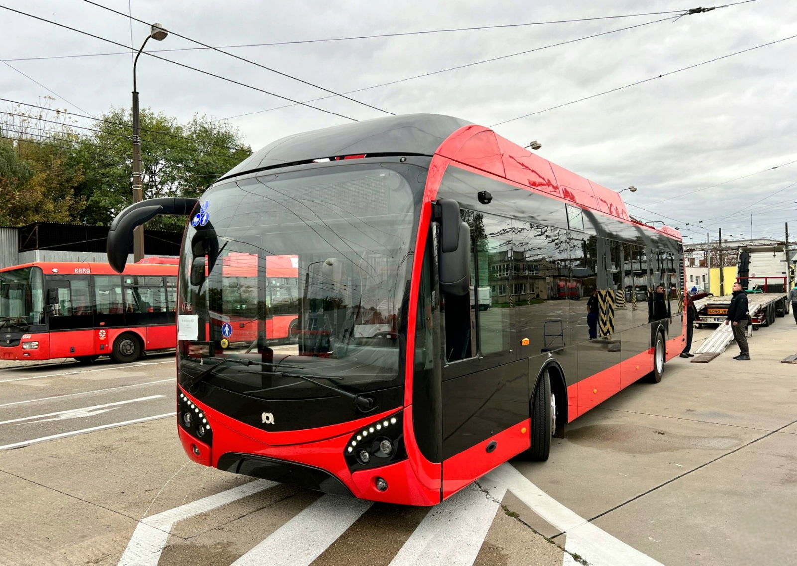 Cegelec helyett Škoda elektronikával szállítja le a SOR Pozsony TNS trolibuszait