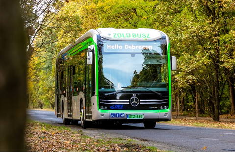 Így teljesítenek a Mercedes-Benz eCitarók Debrecenben