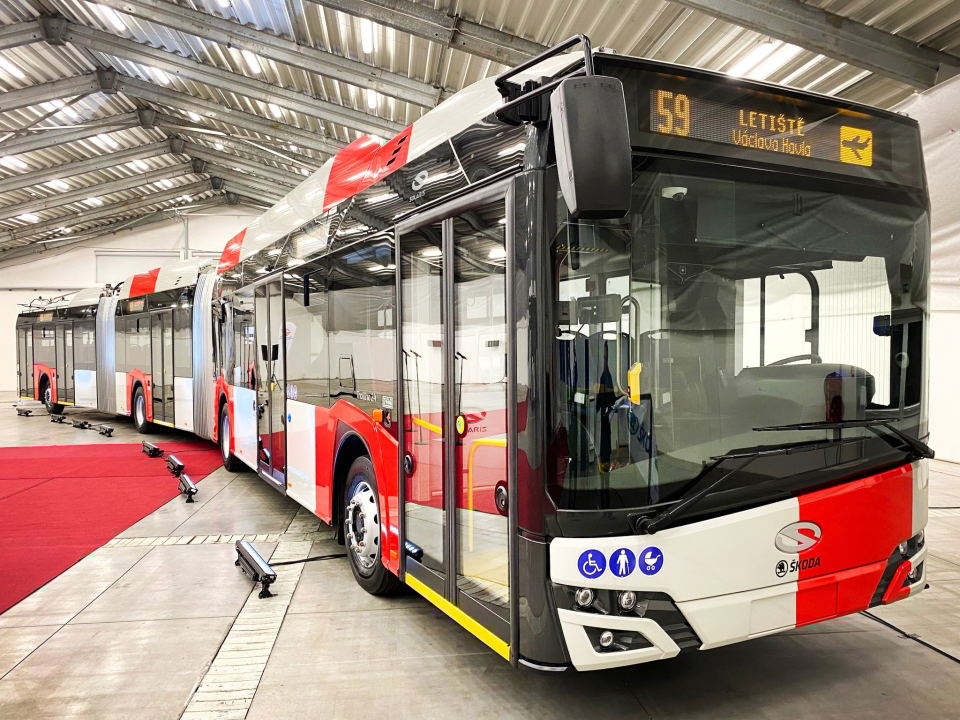 Solaris Trollino 24 premier a prágai CzechBus vásáron