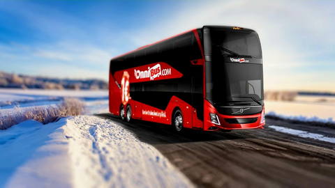 Emeletes Volvo 9700-asokkal újít a finn fapados