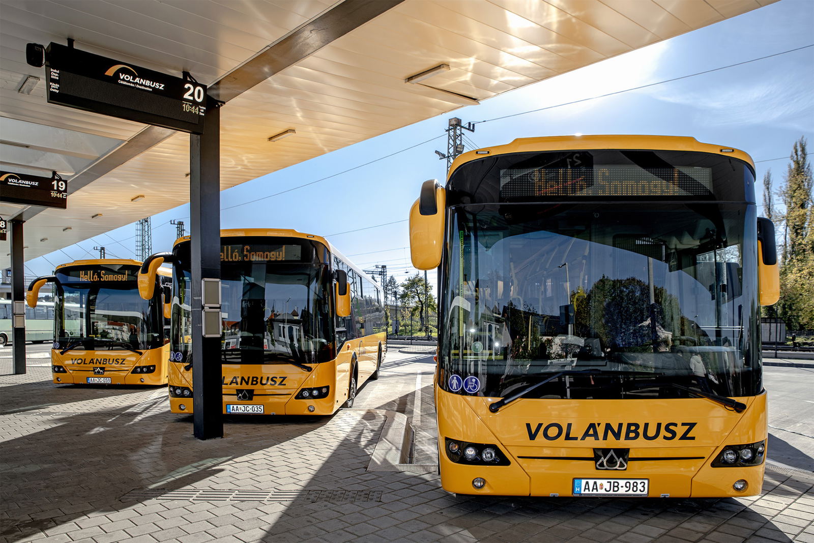 Huszonkét Credobus Econell 12-essel frissül a Volánbusz Somogy vármegyei állománya