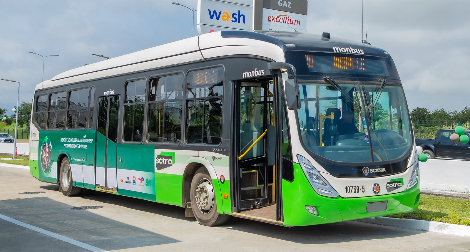 Biodízel buszokkal indít pilot projektet Elefántcsontparton a Scania